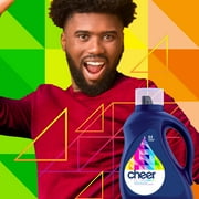 Cheer Liquid Laundry Detergent, HE Compatible, 154 fl oz, 107 Loads