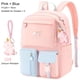 thumbnail image 1 of Mochila japonesa para niñas de escuela secundaria, mochilas escolares para chicas adolescentes con múltiples bolsillos, nueva Mochila Kawaii para mujeres, Mochila bonita para libros Fivean unisex, 1 of 2