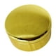 thumbnail image 5 of Caja de regalo para joyas, caja de almacenamiento de joyas de metal, caja de recuerdo, caja redonda para anillos Oro, 5 of 9