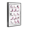 thumbnail image 2 of Stupell Industries Modern Pink Shoes Collection Black Framed Giclee Art, 12 x 18, by Martina Pavlova, 2 of 8