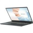 thumbnail image 3 of MSI Modern 15, 15.6\" Full HD, Intel Core i7-1195G7, Intel Iris Xe Graphics, 8GB RAM, 512GB SSD, Carbon Gray, Windows 10 Home, Modern 15 A11MU-653, 3 of 19