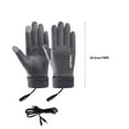 thumbnail image 6 of Usb Heated Gloves With Reinforced Palms, Durable Winter Work Gloves Providing Warmth And Protection For Outdoor Jobs, Construction, And Utility Work, 6 of 9