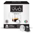thumbnail image 1 of Caffè VIVO Espresso Italiano Ristretto (50 Nepresso Compatible Capsules), 1 of 7