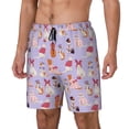 thumbnail image 1 of Fotbe Fashionable Cats Traje de Baño para Hombre – Shorts de Natación de Secado Rápido con Forro y Bolsillos-X-Large, 1 of 6