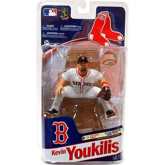 McFarlane MLB Sports Picks Series 28 Kevin Youkilis Action Figure (White Jersey)