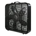 thumbnail image 1 of Comfort Zone 3 Speed High Performance Box Fan Air Conditioner, Black, 21 Inch, 1 of 8
