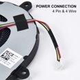 thumbnail image 3 of Reemplazo del ventilador de refrigeración de la CPU para Dell Inspiron 15 3583 3593, 3 of 7