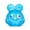 Blue, variant on Yanxiao 3" Jelly Hops Bunny Squishy Toys, Glittery Bunny Stress Squeeze Balls, Soft Sensory Fidget Bunny Toys, Mini Stress Relief Squishys Bunnies for Everyone Anxiety Relief, Blue