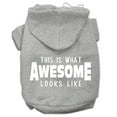 thumbnail image 4 of Pet Dog  Cat Hoodie Screen Printed, "This Is What Awesome Looks Like", 4 of 11