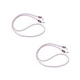 thumbnail image 4 of UPGRATOR 2 Pcs Chaîne de Lunettes Perlées Rose Design Pratique Antidérapant pour Femmes Activités Extérieures Rentrée Scolaire, 4 of 8