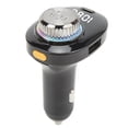 thumbnail image 2 of Adaptador Bluetooth para coche, transmisor FM, adaptador de radio FM inalámbrico, dos puertos, reproductor de música para coche, receptor de radio, 2 of 14