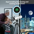 thumbnail image 3 of SUNOYAR Telescope for Adults & Kids, 70mm Aperture (20X-333X) Refractor Telescopes, 400mm Professional Telescope with Phone Adapter & Wireless Remote, Ideal Gifts for Astronomy Beginners, 3 of 10