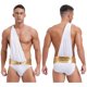 thumbnail image 3 of Body de guerrero romano griego antiguo para hombre, armadura, soldado, caballero, guerrero, cinturón metálico, calzoncillos, mono Toga, traje de Cosplay, 3 of 5