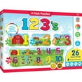 thumbnail image 2 of MasterPieces 26 Piece Puzzle for Kids - 123 on the Farm 4-Pack - 22.5"x8", 2 of 5
