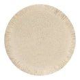 thumbnail image 2 of Bxaolu Round Placemats, Natural 15 Inch Boho Indoor Home Decor Table Mat, Hand Woven Placemat Perfect for Dining Table, Dinner Plates, Party, Beige, 2 of 7