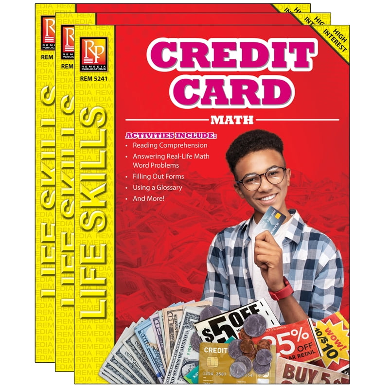 (3 Ea) Credit Card Math - Walmart.com - Walmart.com