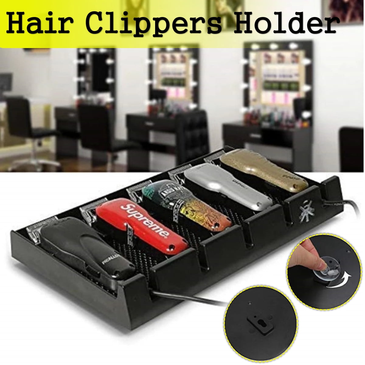 barber clipper storage