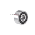 thumbnail image 3 of Uxcell 3200-2RS Angular Contact Ball Sealed Bearing Stamping Steel Silver Tone 1pcs 0.39'' x 1.18'' x 0.56'' 2, 3 of 4