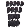 thumbnail image 4 of 9Pcs Set Waterproof Golf Iron Head Covers with Thick Plush Lining, Clear Label Design for Club Protection, 4 of 7