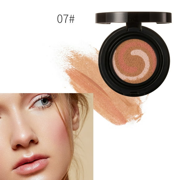 RKSTN Foundation Cushion Cream Lasting Moisturizing Face Long Lasting Moisturizing Facial Lightweight & Medium Coverage Foundation
