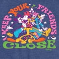 thumbnail image 3 of Disney - Mickey & Friends - Keep your Friends Close - Toddler And Youth Girls Short Sleeve Graphic T-Shirt, 3 of 5