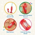 thumbnail image 3 of Battat Tidy Tot Vacuum with Plastic Handheld Vacuum and Real Suction, Toddler and Preschool Toys, 3 of 10