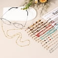 thumbnail image 5 of Uxcell Glasses Chain Lanyard for Sunglasses, Turquoise Glasses Chain Strap Adjustable Eyeglasses Holder Strap Around Neck for Women Sunglasses, 5 of 6