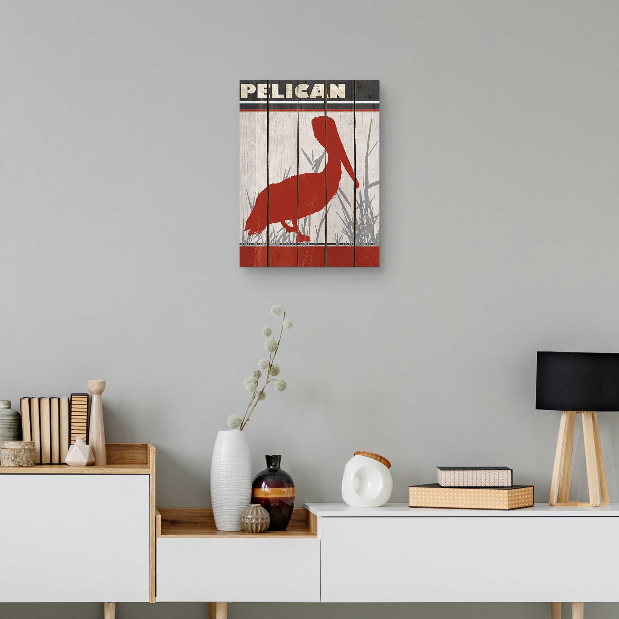 Pelican by Karen Williams Canvas Art Print