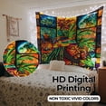 thumbnail image 3 of Rasta Culture Revolution Wall Tapestry for Bedroom by DC | African American Tapestry Wall Hanging & Aesthetic Decor for Dorm, Living Room, Picnic & Home | 30"x40", 3 of 7