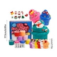 thumbnail image 2 of Slime Fluffy - Set of 9 modeling slimes - DO it yourself - Soft and stretchy anti-stress toy - Birthday/Christmas Gift & Party Favors for Boys Girls, 2 of 5