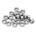thumbnail image 1 of Rod Coupling Nuts, Sturdy Precise Corrosion Resistance M8x12.5 L6mm Round Coupling Nut Stainless Steel  for Repair, 1 of 8