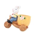thumbnail image 4 of Bunny Planter Pot de planta Balcón para el hogar 14x9x14.5cm, 4 of 8