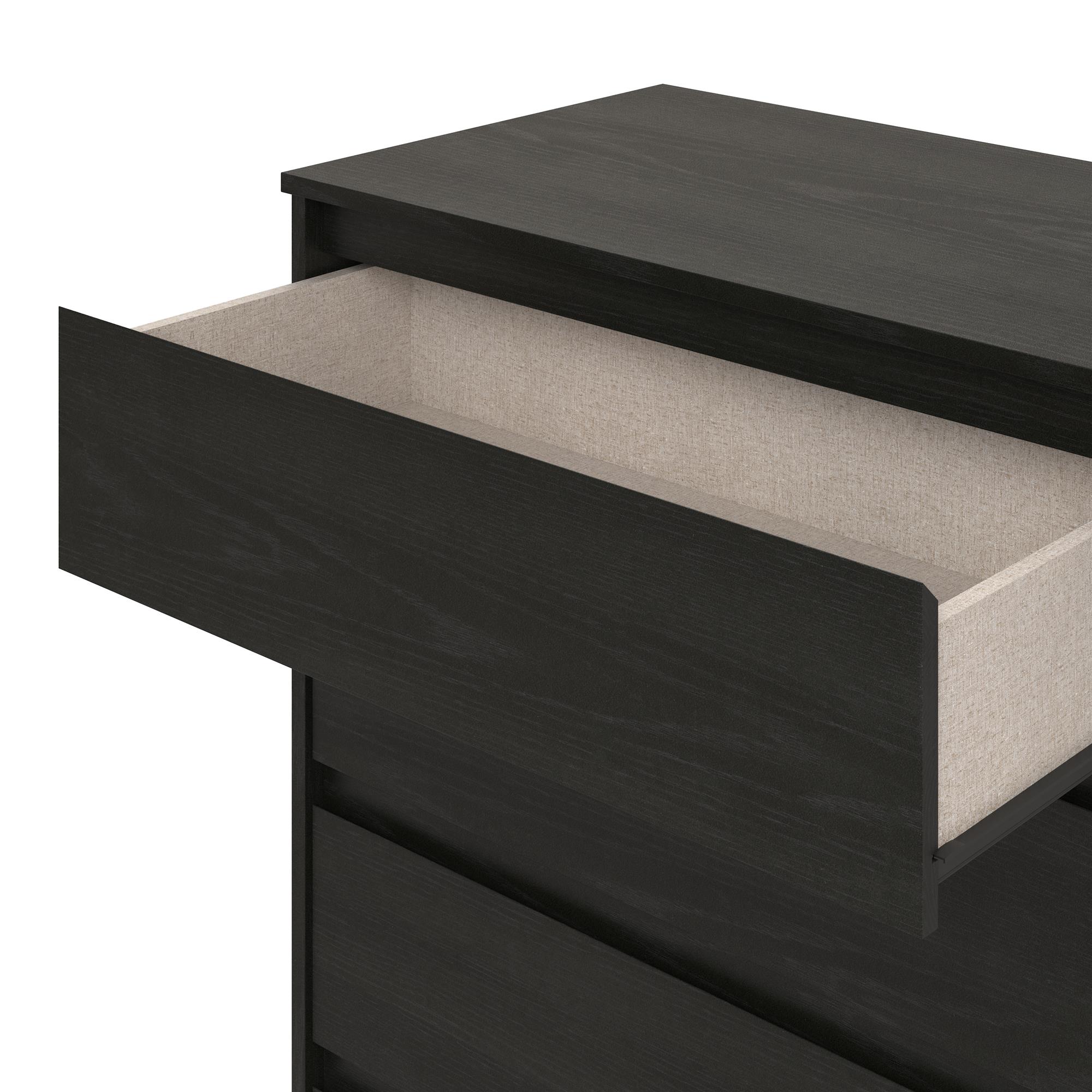 Mainstays Westlake Nightstand Black Oak Walmart Com Walmart Com