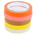 thumbnail image 5 of Masteelf Colorful Crepe Paper Tape for DIY Use Assorted Colors 5 Rolls Long and Sticky No Residue, 5 of 8