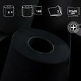 thumbnail image 3 of Renova  Scented Colored Toilet Paper Packs 3-Ply Bath Tissue Black 1 Pack of 6 rolls, 3 of 8