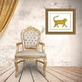 thumbnail image 3 of Kopcik, Emily 14x12 Gold Ornate Wood Framed with Double Matting Museum Art Print Titled - Cheetah, 3 of 4