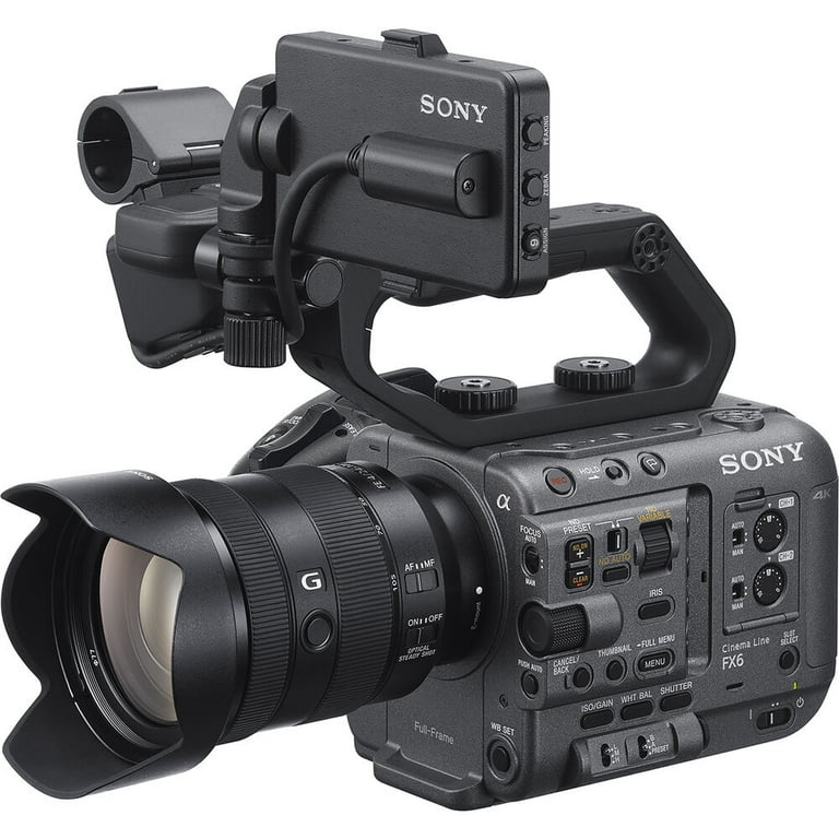 Sony FX6 Digital Cinema Camera Kit with 24-105mm Lens + 160GB