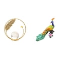 thumbnail image 1 of Estatua de bola de cristal,Estatuas de bolas de cristal para decoración del hogar,escritorio,interior,Escultura de bola de cristal,figura decorativa de hierro,Estatua de pavo real,Estatua de, 1 of 8