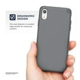 thumbnail image 4 of iPhone XR Case Ultra Slim Protective Thin Grip Phone Cover (Nova) Gray, 4 of 6