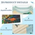 thumbnail image 2 of FORMRS Boys Rash Guard Short Sleeves Swim Shirt Quick Dry UPF 50+ Sun Protection, Sizes 3-12T, Large Pine Tree, 2 of 6