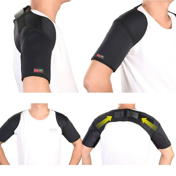 Compression Double Shoulder Support Shoulder Protector For And Injuries  Prevention, Breathable 