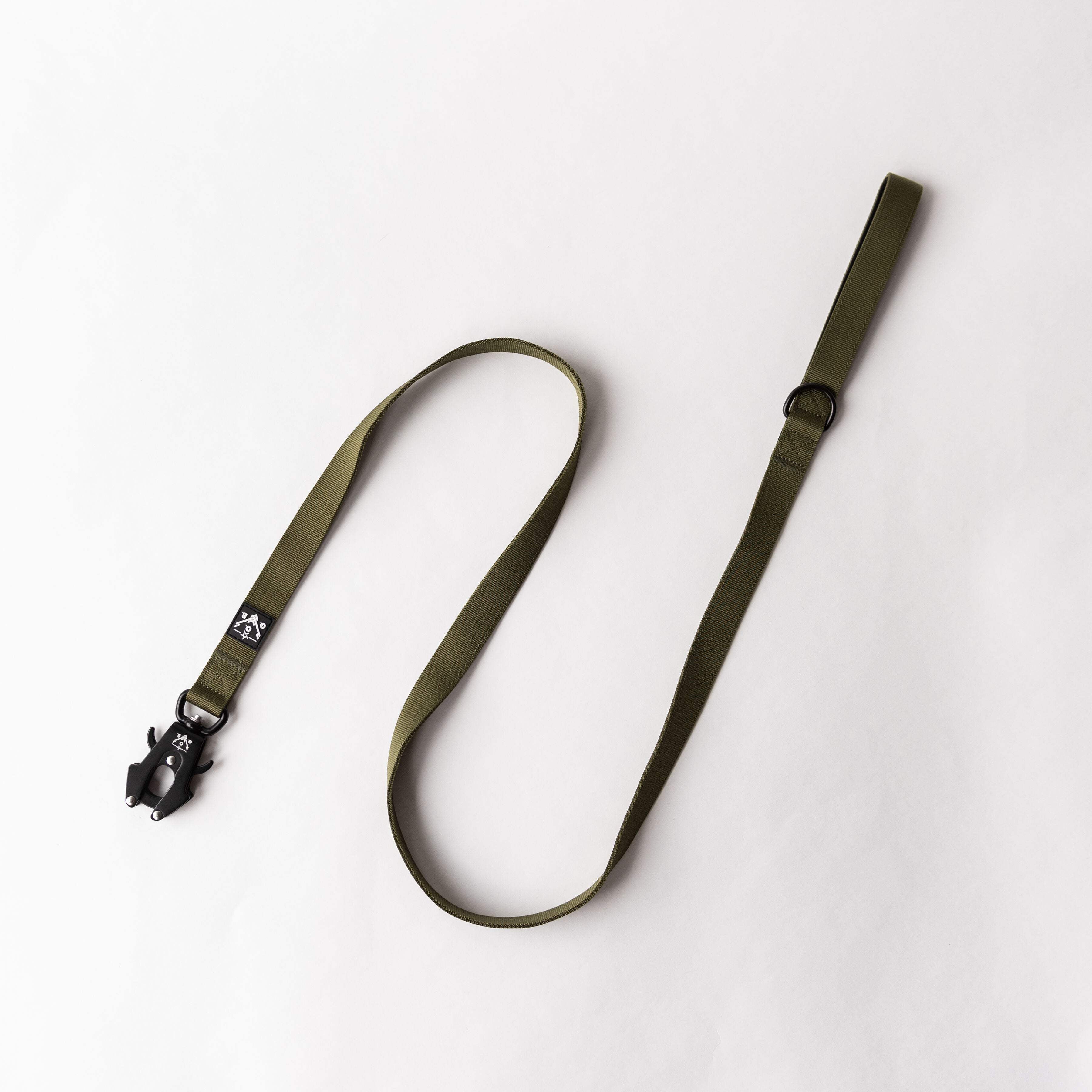 Operation Good Boy Tactical Dog Leash for Large and Medium Dogs, Nylon, Black