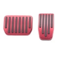 thumbnail image 2 of S SERENABLE Car Foot Pedal Pads Kit Non-Slip Covers for Y Car Styling Red, 2 of 8