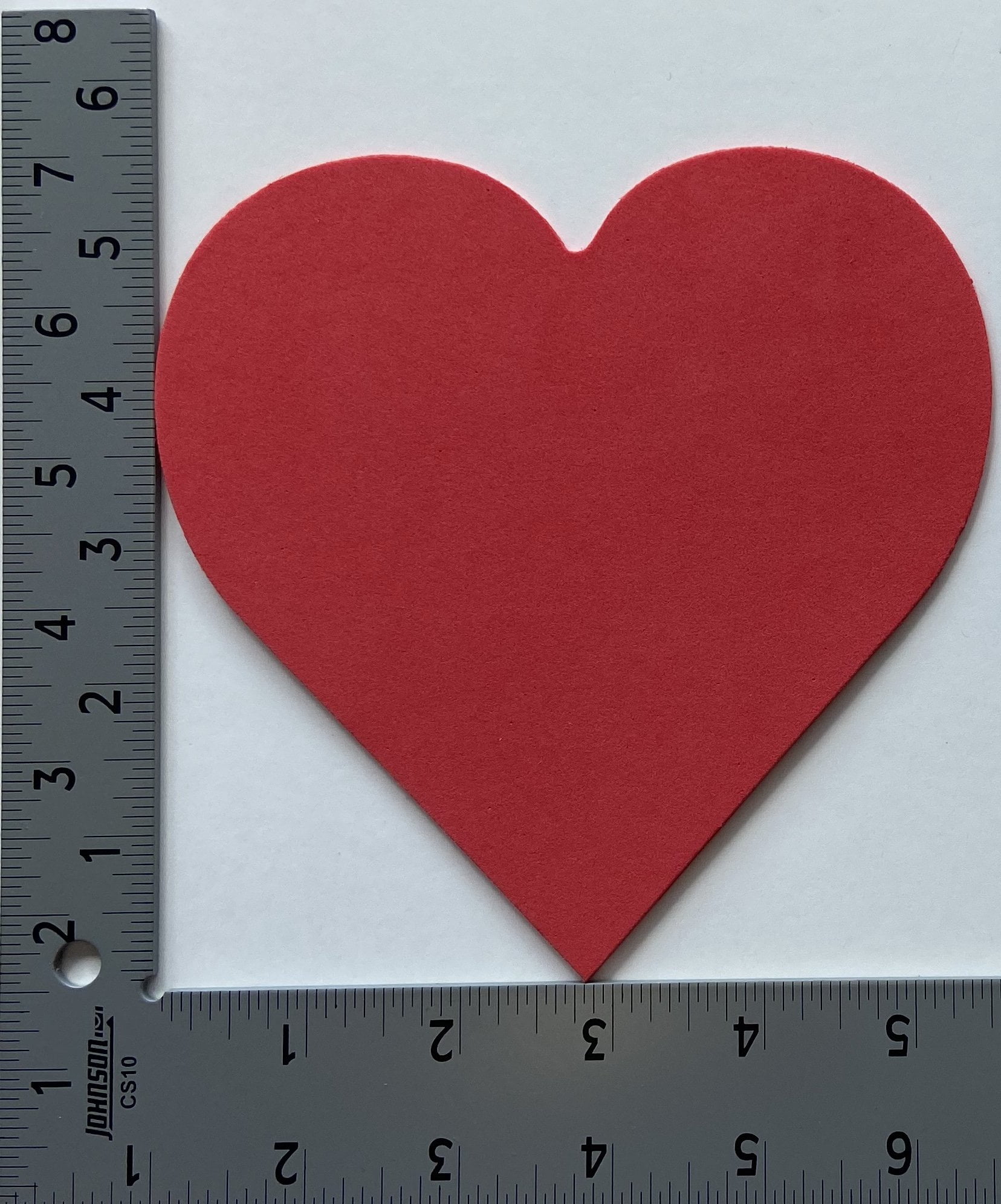 Heart Large Assorted Color Creative Cut-Outs