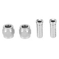 thumbnail image 1 of Barb Fitting, 8mm Stainless Steel Durable Barbed Nut Sets, For Commercial Draft Systems Ball Lock Pin Lock, 1 of 8