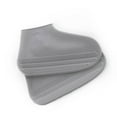 thumbnail image 2 of Couvre-chaussures en Silicone Imperméable Protecteur de Chaussures Antidérapant Résistant à l'Usure, Surchaussures Réutilisables Gris, m, 2 of 7