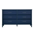thumbnail image 3 of Little Seeds Sierra Ridge Mesa 6 Drawer Dresser, Blue, 3 of 14