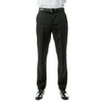 thumbnail image 2 of Azzuro Men's 3-Pack of Neutral Color Dress Pants: Black, Navy, Mid Grey, 2 of 7