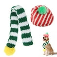thumbnail image 1 of Conjunto De Gorro De Punto Para Perros, Kit De Disfraces Navideños Cálidos Y Fáciles De Limpiar Agradable Para La Piel Fácil De Usar Para Navidad Para Perros Gatos Para Perros, 1 of 7
