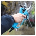 thumbnail image 3 of 36V Cordless Lithium-ion Progressive Pruning Shear 4Ah Efficient Scissors Bonsai Electric Tree Branches Garden Tools SC-3608 4CM, 3 of 6